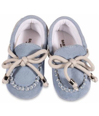 Καστόρινο Δετό Loafer MI1116 Σιέλ