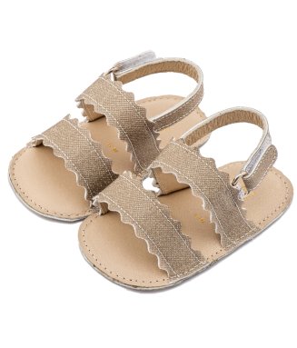 Σανδαλάκι Βαπτιστικό   MI1659 Πλατίνα