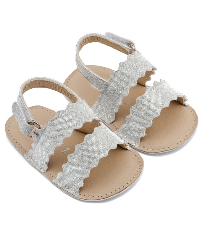 Σανδαλάκι Βαπτιστικό   MI1659 Ασημί