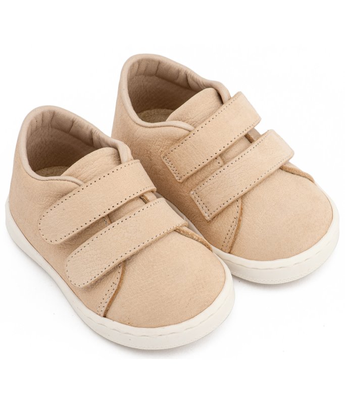 Sneakers Διπλή Μπαρέτα Χρατς PRI2090 Μπεζ