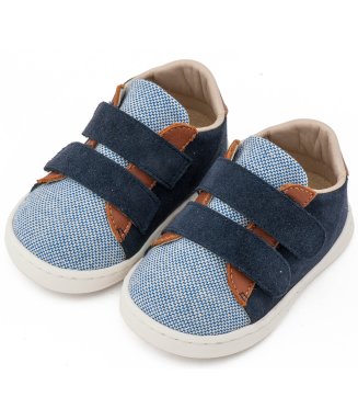 Sneakers Διπλή Μπαρέτα Χρατς PRI2104  Μπλε