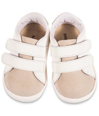 Sneakers PRI2113 Λευκό Μπεζ Μέντα