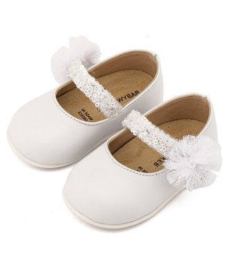 Γοβάκι  Μονή Μπαρέτα  PRI2657 Λευκό