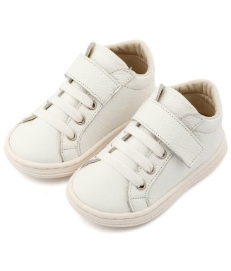 Mονόχρωμο Σνίκερ με Μπαρέτα Χρατς BS3062 Λευκό