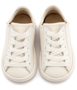 Δετά Δίχρωμα Σνίκερς  BS3093 Λευκά