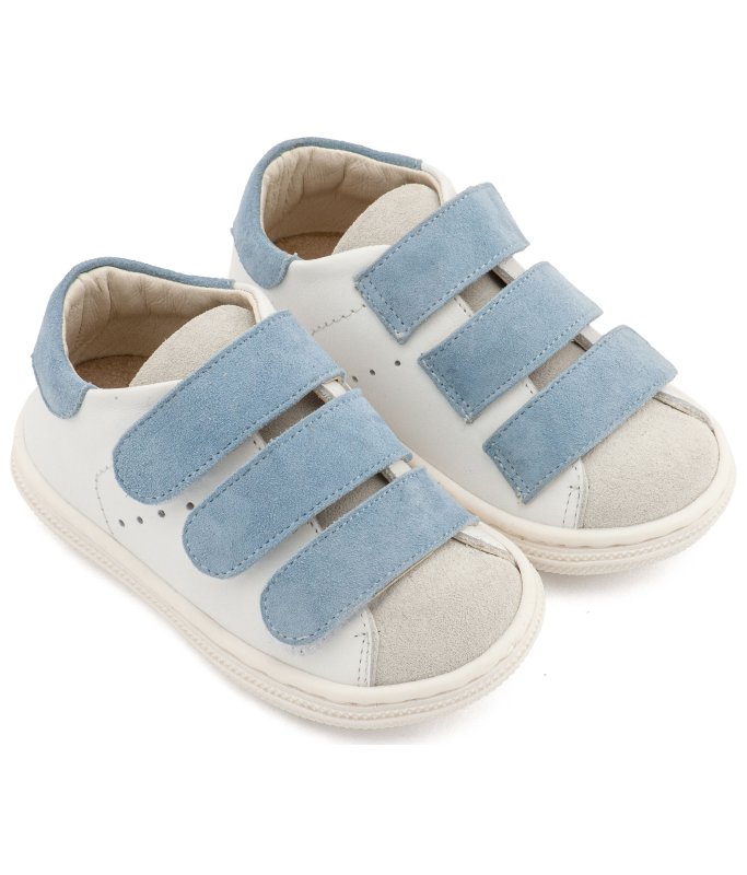 Δίχρωμα Σνίκερς  BS3096 Σιέλ