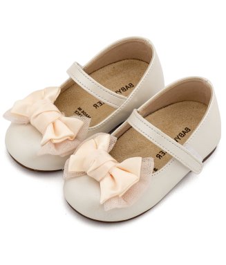 Γοβάκι Μονή Μπαρέτα Διακοσμημένη με Χειροποίητο Διακοσμητικό BS3599 εκρου