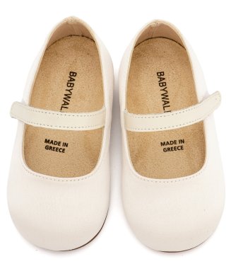 Γοβάκι Μονή Μπαρέτα Διακοσμημένη με Χειροποίητο Διακοσμητικό BS3603 Εκρού