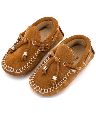 Καστόρινο Δετό Μοκασίνι BW4139 κάμελ