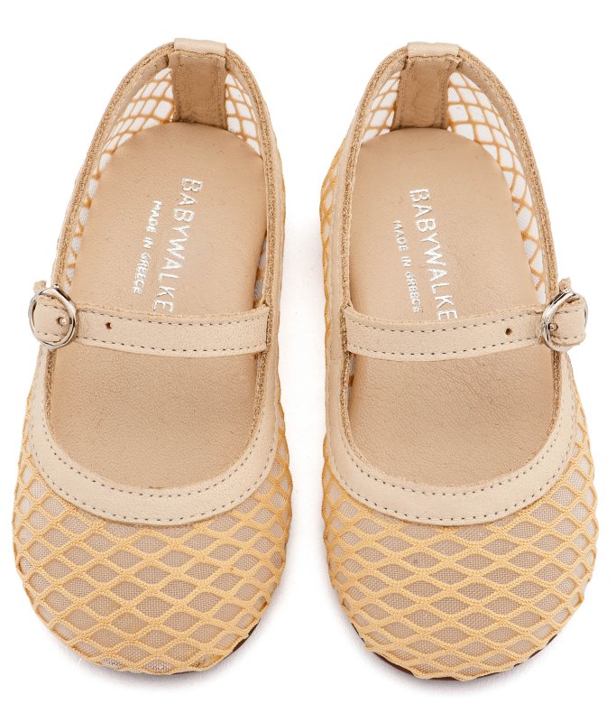 Γοβάκι Μονή Μπαρέτα BW4881Beige