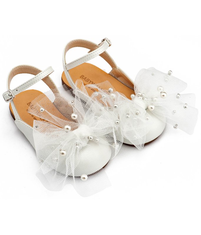 Γοβάκι Μονή Μπαρέτα BW4882 White