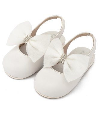 Γοβάκι Μονή Μπαρέτα BW4883 White