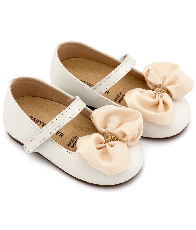 Γοβάκι Μονή Μπαρέτα BW4893 Ivory