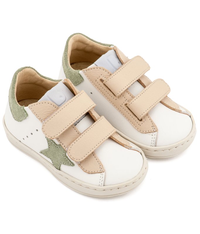 Δίχρωμο Sneaker Διπλό Χρατς EXC5316 White