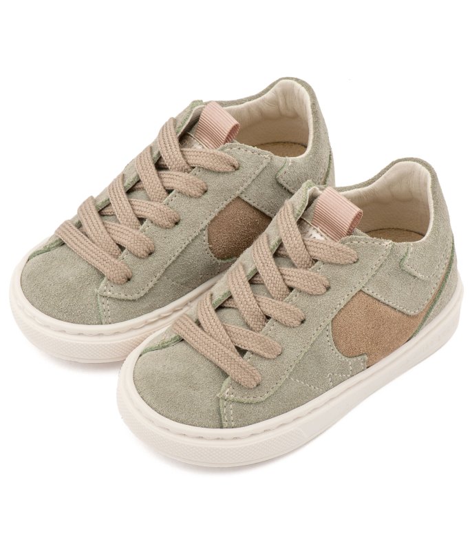 Δίχρωμο Sneaker Κορδόνια EXC8005 Mint