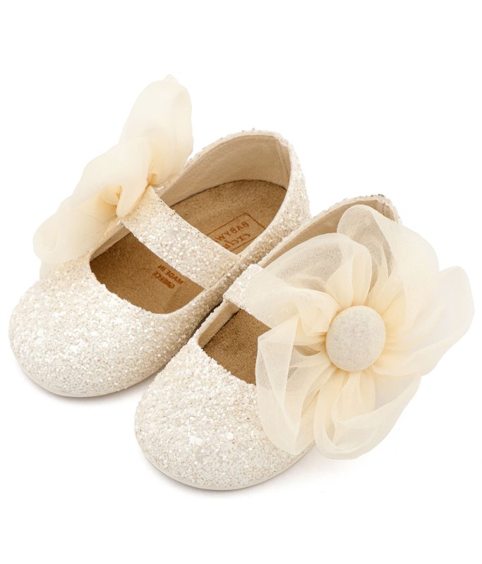 Γοβάκι  Διακοσμημένο  EXC5899  Ivory