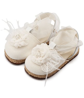 Εσπαντριγια Διακοσμημένη  Ολόγυρα EXC5905White