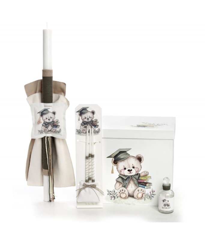 ΣΕΤ ΒΑΠΤΙΣΗΣ ΑΡΚΟΥΔΟΣ ΖΩΓΡΑΦΙΚΗ ΛΑΔΙ 2690-2691