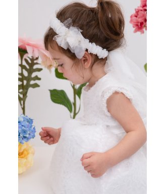 Βαπτιστικό Φόρεμα Bambolino :Klelia
