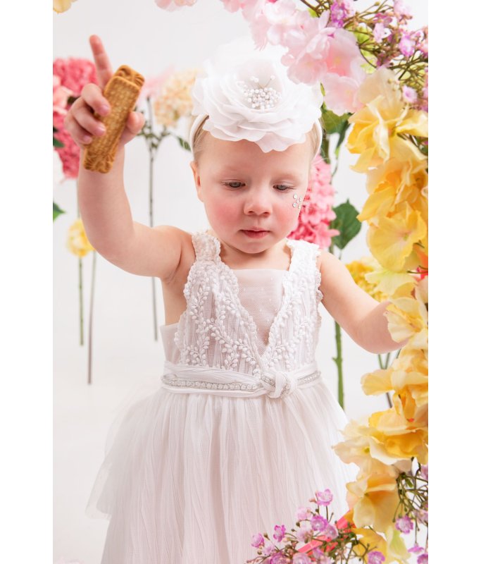 1808 Βαπτιστικό Φόρεμα :Iokasti