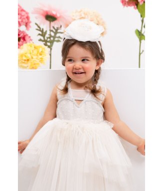 Βαπτιστικό Φόρεμα Bambolino :Myrsini