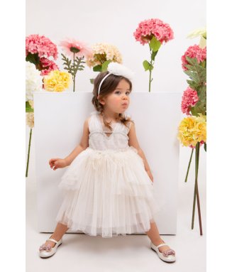 Βαπτιστικό Φόρεμα Bambolino :Myrsini