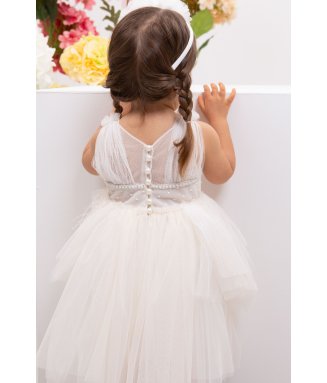 Βαπτιστικό Φόρεμα Bambolino :Myrsini