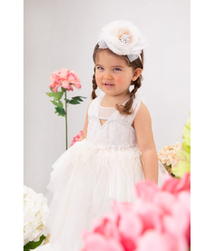 Βαπτιστικό Φόρεμα Bambolino :Myrsini