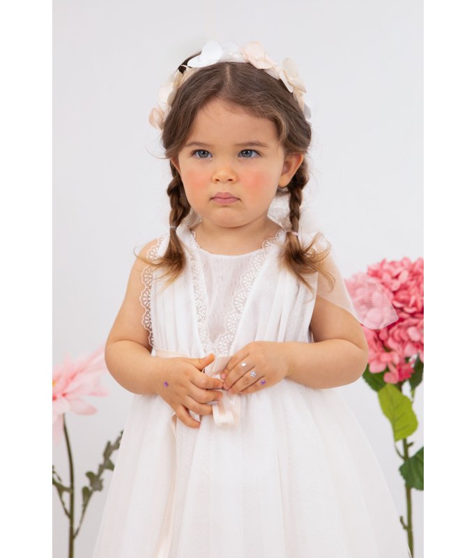 Βαπτιστικό Φόρεμα Bambolino :Olympia