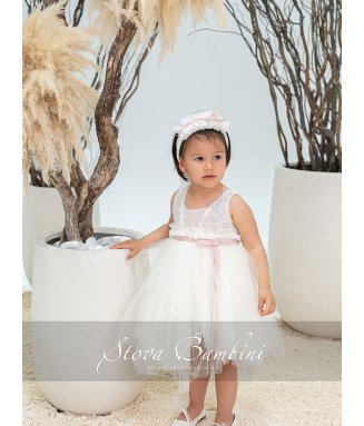 Βαπτιστικό Φόρεμα Stova...