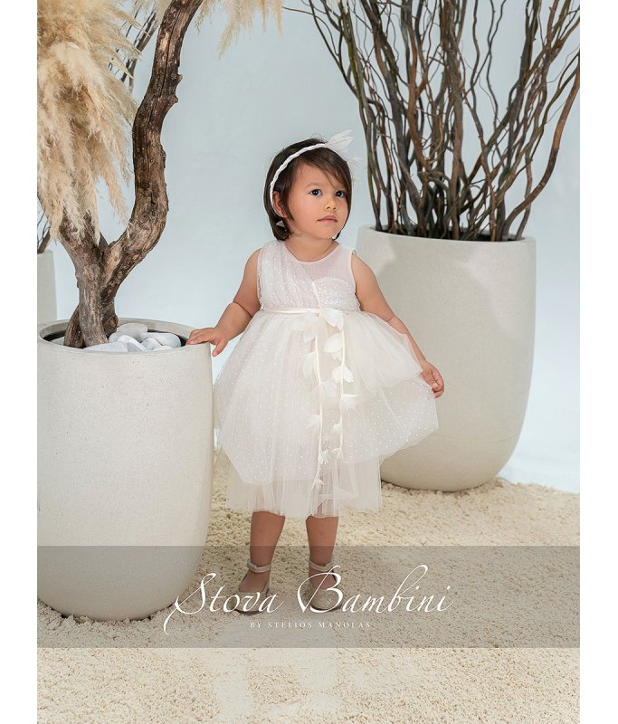 Βαπτιστικό Φόρεμα Stova Bambini ::SS26  g4