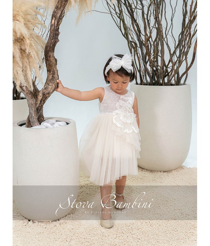 Βαπτιστικό Φόρεμα Stova Bambini ::SS26  g7
