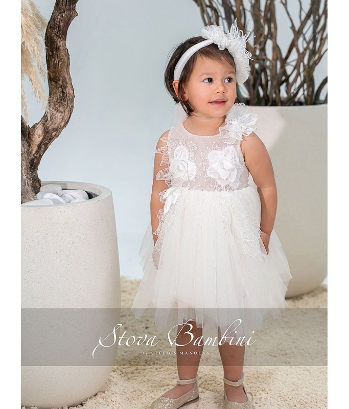 Βαπτιστικό Φόρεμα Stova Bambini ::SS26  g8