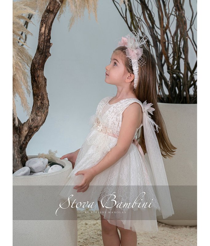 Βαπτιστικό Φόρεμα Stova Bambini ::SS26  g15