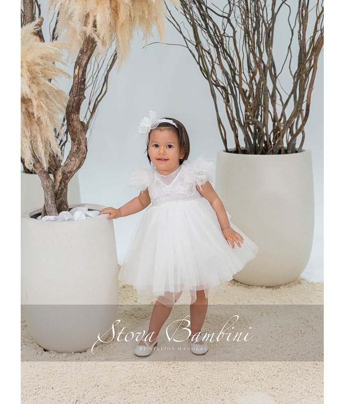 Βαπτιστικό Φόρεμα Stova Bambini ::SS26  g17