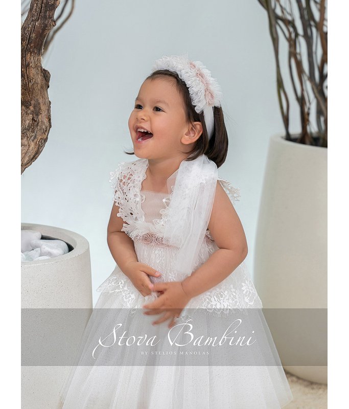 Βαπτιστικό Φόρεμα Stova Bambini ::SS26  g20