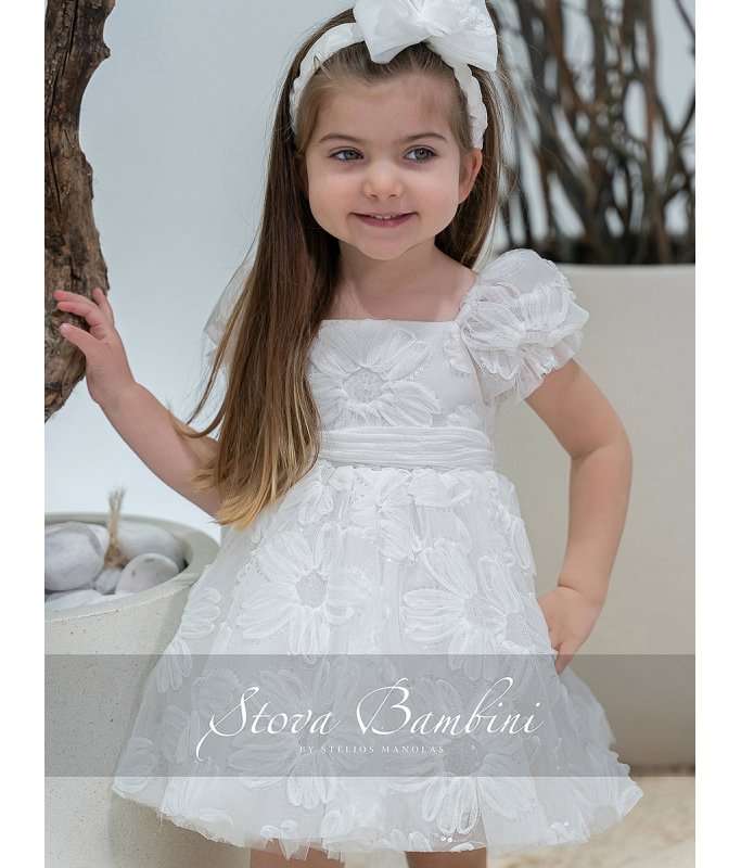 Βαπτιστικό Φόρεμα Stova Bambini ::SS26  g21