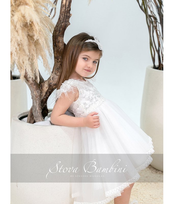 Βαπτιστικό Φόρεμα Stova Bambini ::SS26  g28