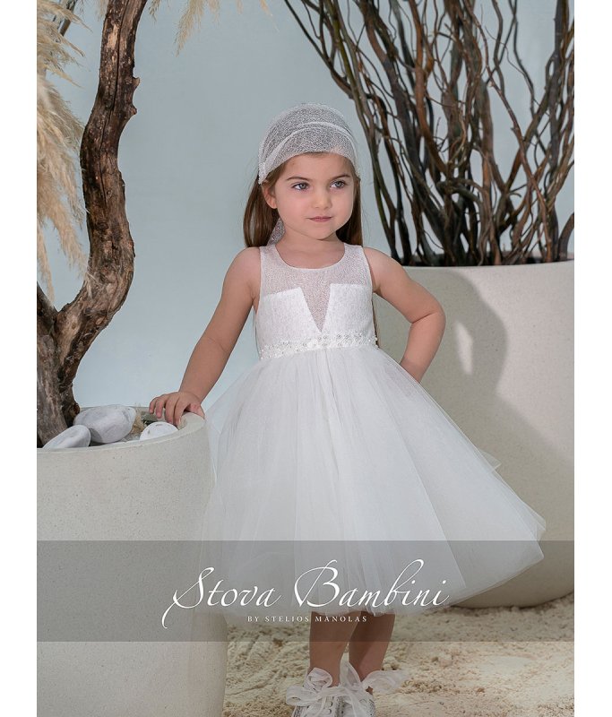 Βαπτιστικό Φόρεμα Stova Bambini ::SS26  g29