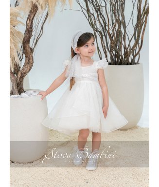 Βαπτιστικό Φόρεμα Stova...