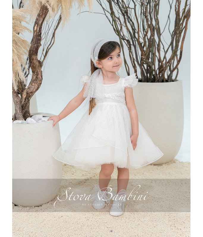 Βαπτιστικό Φόρεμα Stova Bambini ::SS26  g33