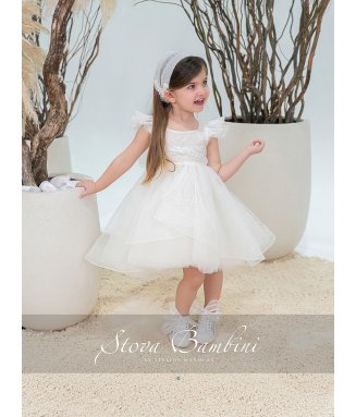 Βαπτιστικό Φόρεμα Stova Bambini ::SS26  g33