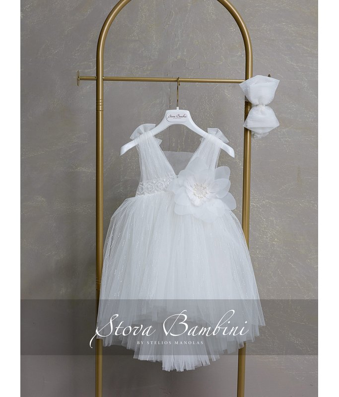 Βαπτιστικό Φόρεμα Stova Bambini ::SS26  g19