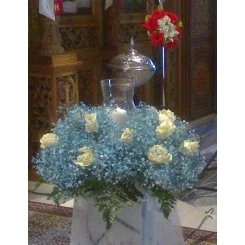 stolismos-ekklhsias-vaptisis-609-Στολισμός Βάπτισης